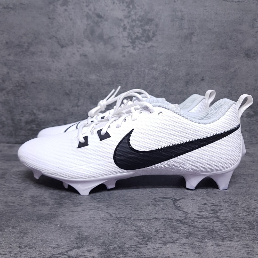 NIKE Vapor Edge Speed 360 2 TB Football Cleats Mens 13 White Black FN7764-100